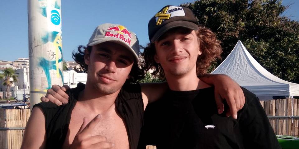 Robin Bolian et Vincent matheron